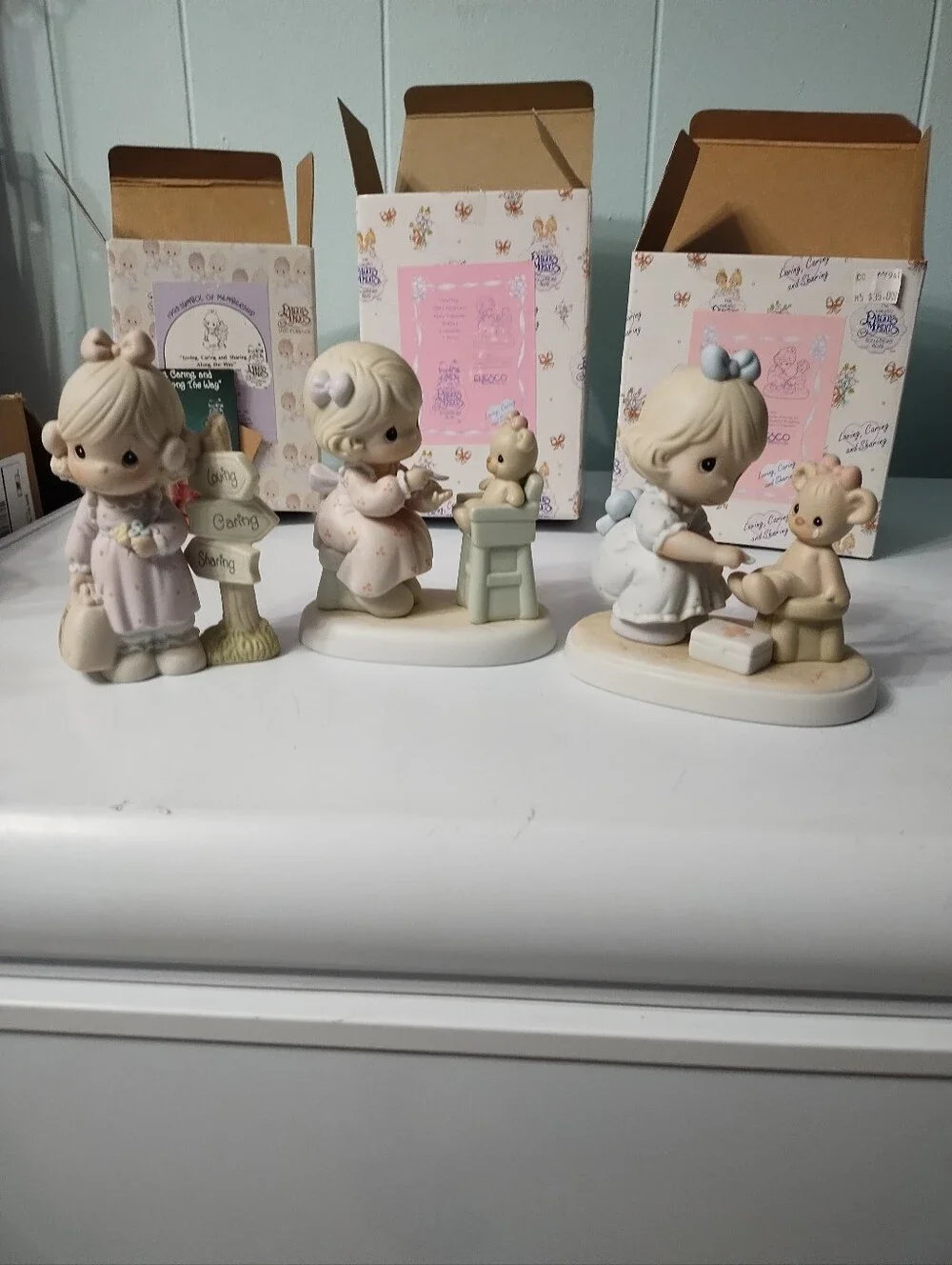 Precious Moments Figurines- #CO 113 & # PM941 & # PM 942